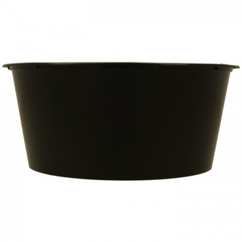 Cutie Delivery, 3000 CC, cu Capac, Negru + Transparent, D230 x 100 mm/ 50 set/ 4 bax [2]