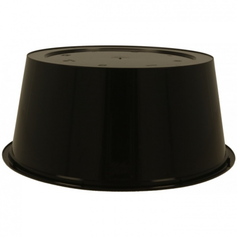 Cutie Delivery, 3000 CC, cu Capac, Negru + Transparent, D230 x 100 mm/ 50 set/ 4 bax [3]