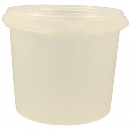 Articole din Plastic PP - Cutie Delivery, 4500 CC, cu Capac, Transparent, D208 x 181 mm/ 10 set/ 8 bax