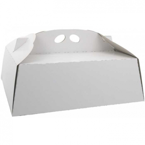 Cutii Tort - Cutie Tort Gros CT5, Alb, 380 x 310 mm/ 25 set/ 1 bax