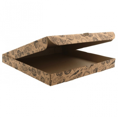 Pizza - Cutie Pizza 280 x 280 x 3.5 mm, Kraft Natur/ 60 set