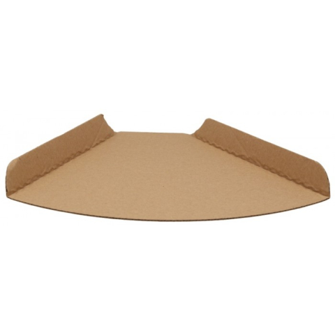 Triunghi Pizza 1/8, Kraft Natur, D500 x 20 mm/ 100 set [1]