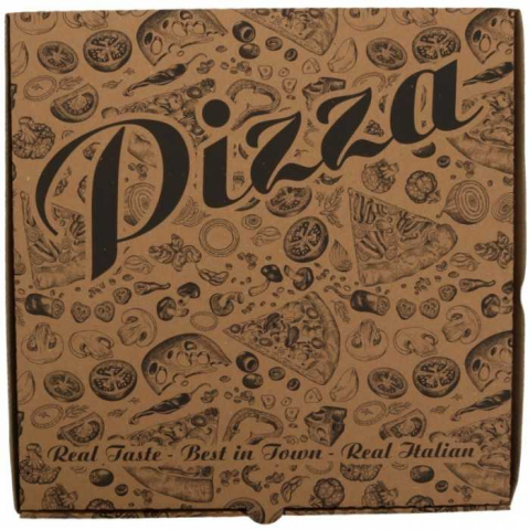 Cutie Pizza 240 x 240 x 3.5 mm, Kraft Natur/ 60 set [5]