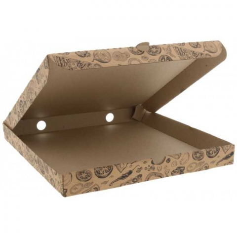 Cutie Pizza 240 x 240 x 3.5 mm, Kraft Natur/ 60 set [2]