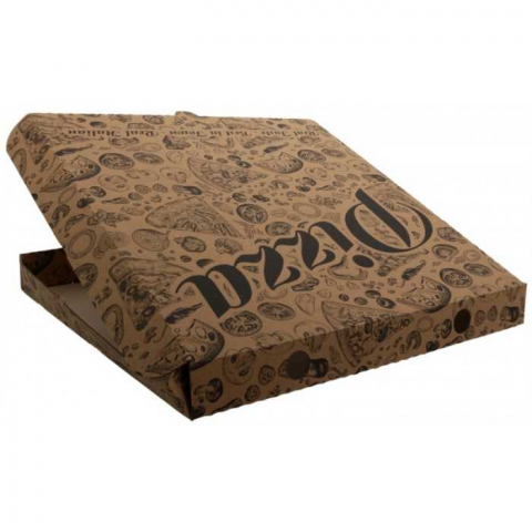 Cutie Pizza 320 x 320 x 3.5 mm, Kraft Natur/ 60 set [3]