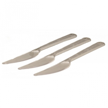 Tacamuri - Cutit Reutilizabile, Alb/ 50 set/ 40 bax