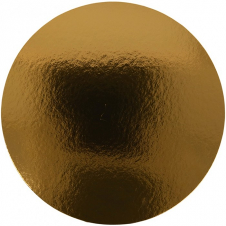 Discuri Tort - Disc Carton Auriu, Rotund, 300 mm/ 50 set/ 1 bax