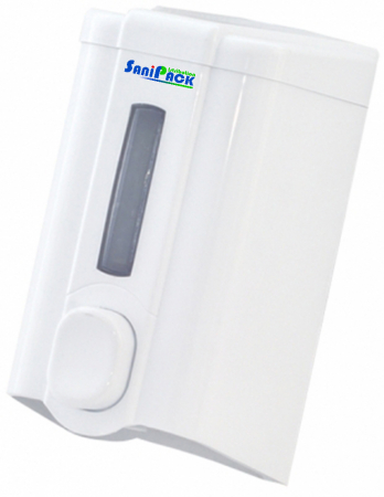 Sisteme de Dozare Manuale - Dispenser Sapun, Alb, Capacitate 1000 ml/ 1 buc