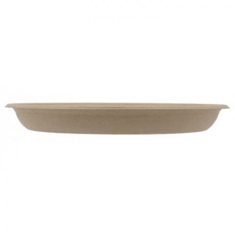 Farfurie Bio Rotunda, Natur, D200 x H22 mm/ 50 set/ 10 bax [2]