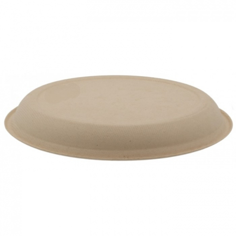 Farfurie Bio Rotunda, Natur, D200 x H22 mm/ 50 set/ 10 bax [3]