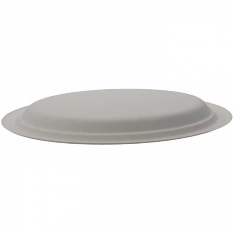Farfurii Bio Ovala, Alb, 263 x 199 mm/ 50 set/ 10 bax [3]