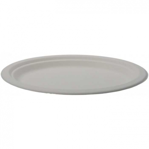 Farfurii Bio Ovala, Alb, 263 x 199 mm/ 50 set/ 10 bax [2]
