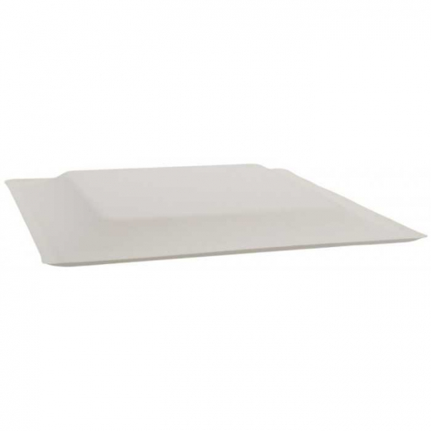 Farfurii Bio Patrata, Alb, 260 x 260 mm/ 50 set/ 10 bax [2]