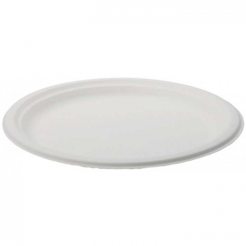 Farfurii Bio Rotunda, Alb, 261 x 20 mm/ 50 set/ 10 bax [1]