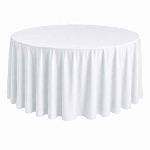 Material Brocard - Fata de masa Brocard D325 cm- Alb/ 1 buc