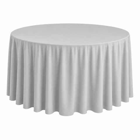 Material Brocard - Fata de masa Brocard D325 cm- Gri/ 1 buc