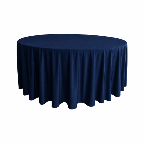 Material Brocard - Fata de masa Brocard D325 cm- Bleumarin/ 1 buc