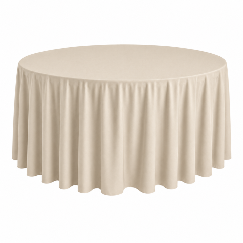 Material Brocard - Fata de masa Brocard D325 cm- Bej/ 1 buc