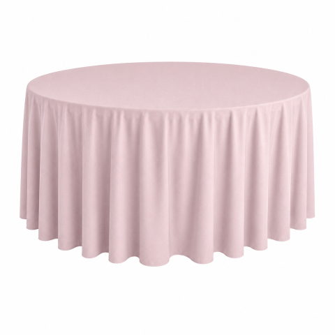 Material Brocard - Fata de masa Brocard D325 cm- Roz/ 1 buc