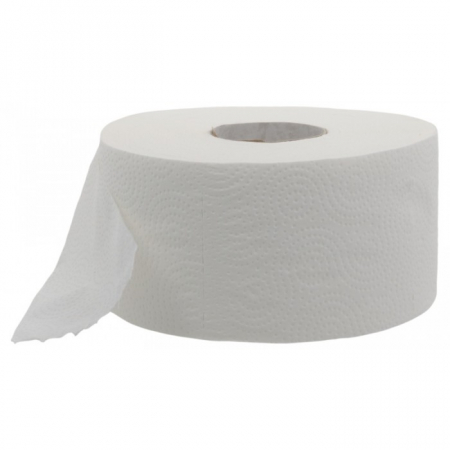 Articole din Hartie - Hartie Igienica 2 Str, Alb, 9.5 cm x 250 gr./ 12 role