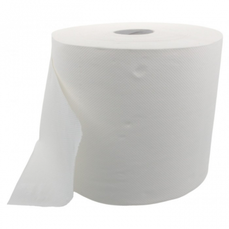 Articole din Hartie - Hartie Prosop Alba 1700 Gr, Alb, H22.5 cm/ 2 role/ bax