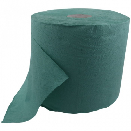 Articole din Hartie - Hartie Prosop Verde 2100 Gr., Verde, H 25cm/ 1 rola/ 2 bax