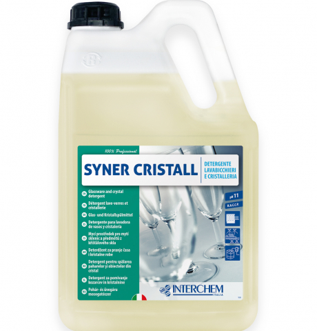 Detergenti pentru Vase - Syner Cristall, Detergent automat pentru pahare 5 kg