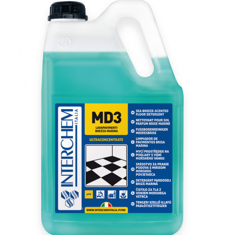 Detergenti Ultra-Concentrati - MD3 Pardoseli, Detergent ultra-concentrat pentru pardoseala 5 kg