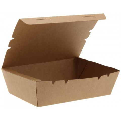 Caserole - Caserola Cu 1 Clapeta 650 CC, Natur, 170 x 120 x 45 mm/ 50 set/ 4 bax