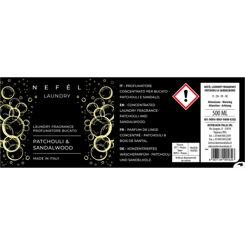 Odorizant Textile Patchouli & Sandalwood 500 ml/ 1 buc/ 6 bax [3]