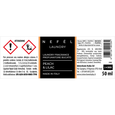 Odorizant Textile Peach & Lilac 50 ml/ 1 buc/ 12 bax [3]