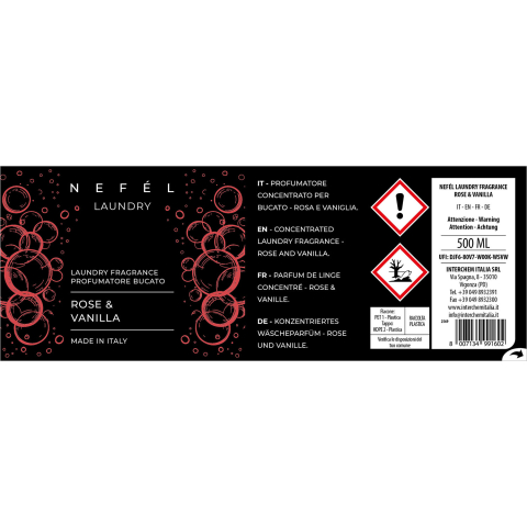 Odorizant Textile Rose & Vanilla 500 ml/ 1 buc/ 6 bax [3]