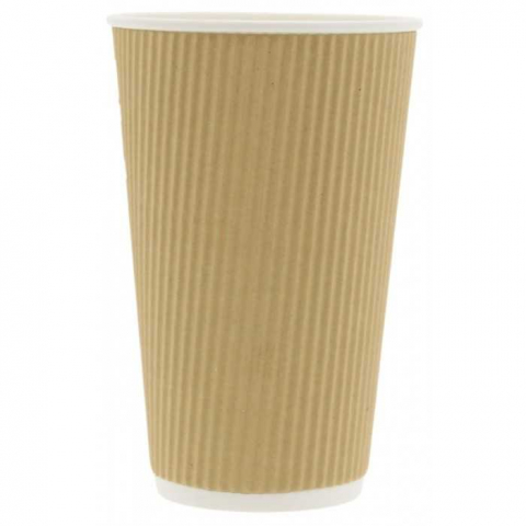 Pahar 16oz, Natur + Alb, D90 X H135 mm 450 CC/ 25 set/ 20 bax [2]