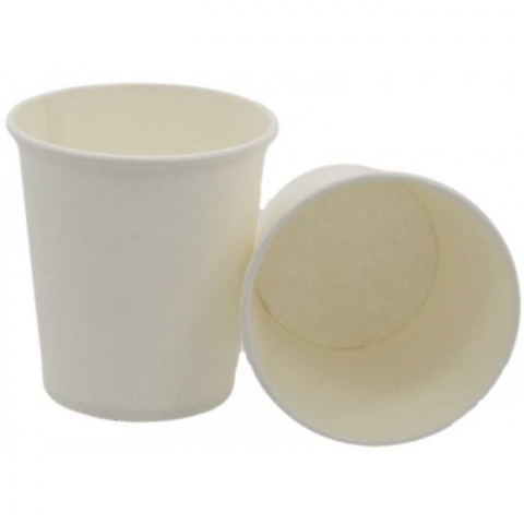 Ambalaje si Consumabile - Pahar 7oz, Alb, D73 X H78 mm, 210 CC/ 50 set/ 20 bax