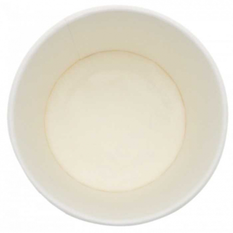 Pahar 8oz, Natur + Alb, D80 mm x H90 mm, 230 CC/ 25 set/ 20 bax [3]