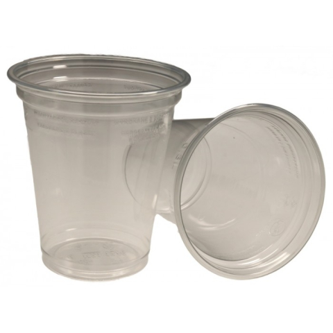 Pahare - Pahar PET 300 ml D 95mm, Transparent/ 50 set/ 20 bax