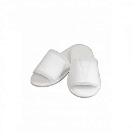 Accesorii Hoteliere - Papuci Deschis 00- Deschisi, Netesut, 50 gr/ mp partea de sus si 30 gr/ mp talpa 4 mm, L= 29.5 cm/ 160 bax