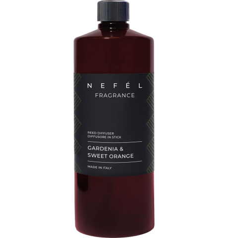 Odorizante Lichide - Rezerva Reed Diffuser Fragrance Gardenia & Sweet Orange 1000 ml/ 1 buc/ 6 bax