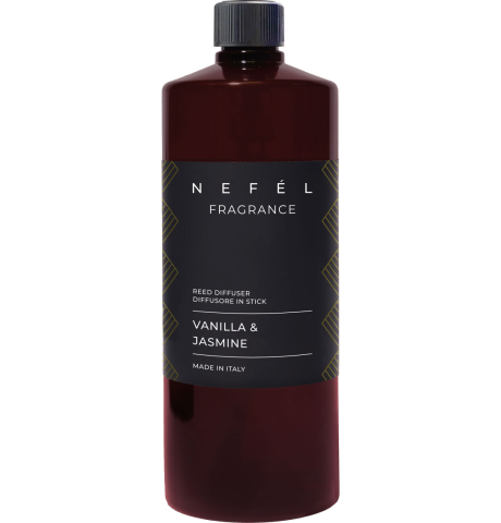 Odorizante Lichide - Rezerva Reed Diffuser Fragrance Vanilla & Jasmine 1000 ml/ 1 buc/ 6 bax