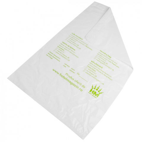 Accesorii Hoteliere - Saci Rufe Murdare, 57 x 34 cm/ 100 bax