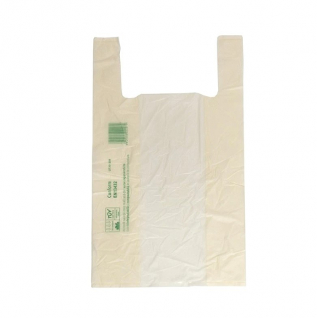 Pungi - Sacose Biodegradabile 10 Kg, Alb, 300 x 550 mm/ 100 set/ 10 bax