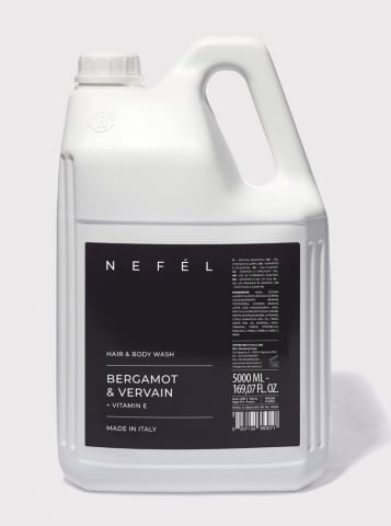 Ingrijire Personala - Sampon Si Gel De Dus Bergamot & Vervain 5l/ 1 buc/ 4 bax