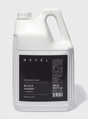 Ingrijire Personala - Sampon Si Gel De Dus Black Amber 5l/ 1 buc/ 4 bax