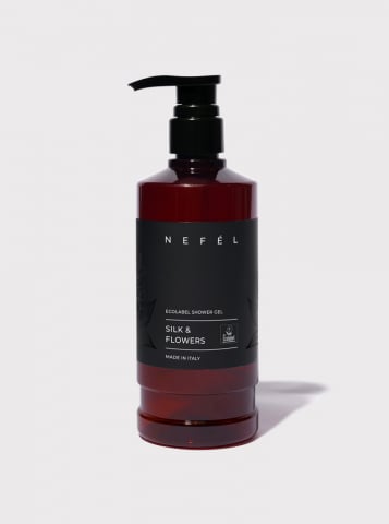 Sapun de Fata si Maini - Sampon Si Gel De Dus Silk & Flowers 480 ml, Ecolabel/ 1 buc/ 6 bax