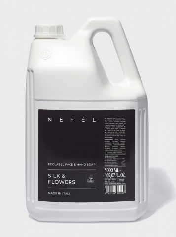 Sapun de Fata si Maini - Sapun Fata Si Maini Silk & Flowers 5l, Ecolabel/ 1 buc/ 4 bax