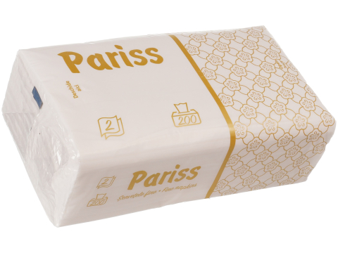 Servetele - Servetele Albe Faciale, 2 straturi, 210 x 195 mm/ 200 set/ 45 bax