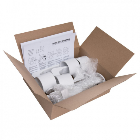 Set 4 Suporti Dispenser, 4 Suporti, 4 Sisteme Antifurt, 1 Cheie Antifurt, 8 Suruburi Prindere/ 1 set [1]
