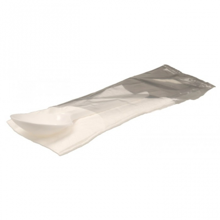 Tacamuri - Set Tacamuri Lux/ Reutilizabile, lingura + servetel/ 100 set/ 10 bax