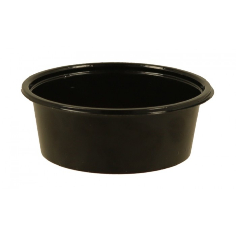 Sosiere - Sosiera PET 80 ml, Neagra/ 100 set/ 10 bax