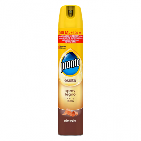 Detergenti Universali - Spray pentru Mobila Clasic 300 ml, Pronto/ 1 buc/ 12 bax